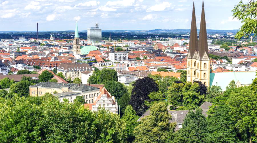 Najlepsze opcje wynajmu samochodów w Bielefeld